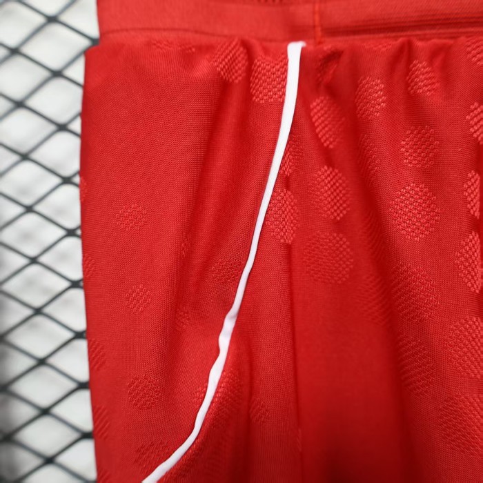 Player Version 2025-2026 Liverpool Home Soccer Shorts Football Shorts