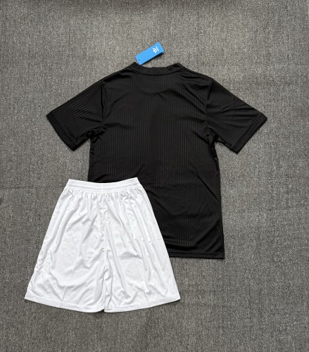 Adult Uniform 2025 Germany Black 125th Anniversary Soccer Jersey Shorts Men's Football Kit