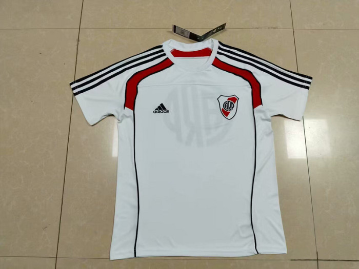 Fans Version 2025-2026 River Plate White Soccer Training Jersey Football Shirt