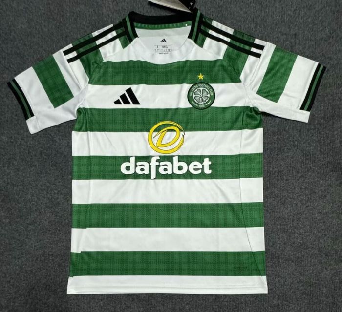 Fan Version 2025-2026 Celtic Home Soccer Jersey Football Shirt