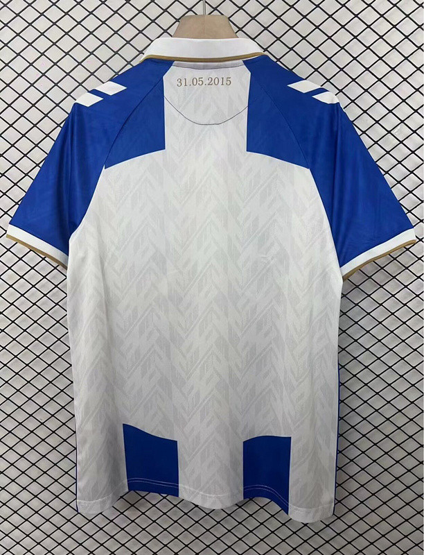 Fan Version 2024-2025 1. FC Magdeburg Blue/White Special Edition Soccer Jersey Football Shirt