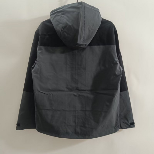 with Caps 2025-2026 Sweden Black Soccer Reversible Windbreaker Jacket Football Jacket