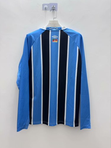 Long Sleeve Fan Version 2025-2026 Gremio Home Soccer Jersey Football Shirt
