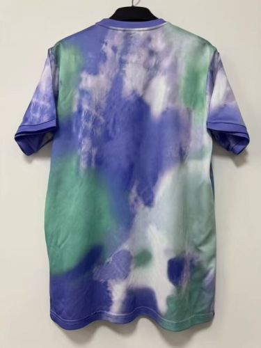 Fans Version 2025-2026 Real Madrid Green/Purple Soccer Jersey Real Football Shirt