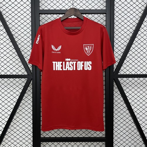 Fan Version 2025-2026 Athletic Bilbao Red Goalkeeper Soccer Jersey Football Shirt