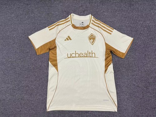 Fans Version 2025-2026 Colorado Rapids Soccer Training Jersey Football Shirt