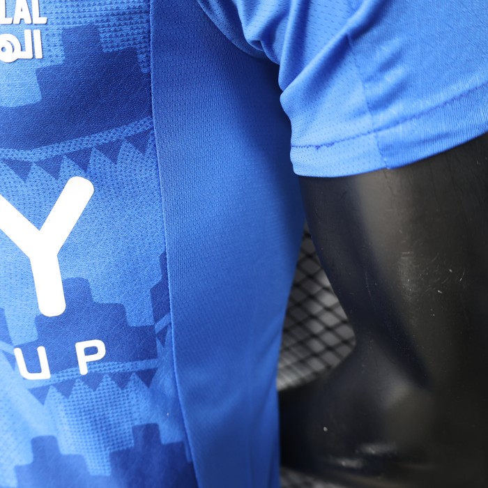 Player Version 2025-2026 Al-Hilal Saudi Home Soccer Jersey ALHILAL Football Shirt