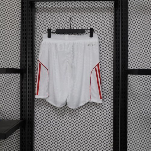 Player Version 2025-2026 Ajax Home Soccer Shorts Football Shorts