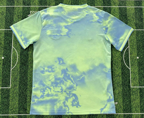 Barca Camisetas de Futbol Fans Version 2025-2026 Barcelona Green Special Edition Soccer Jersey