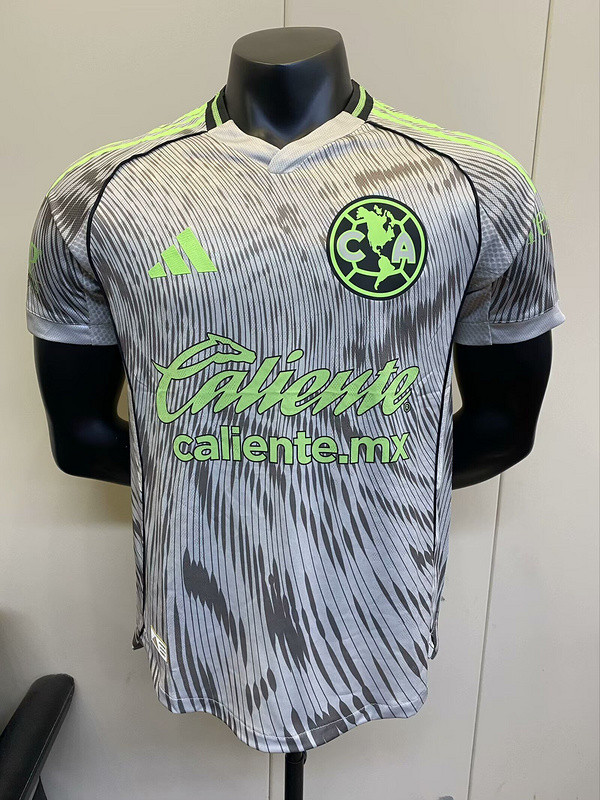 Player Version 2025-2026 Club America Aguilas Third Away Soccer Jersey Football Shirt
