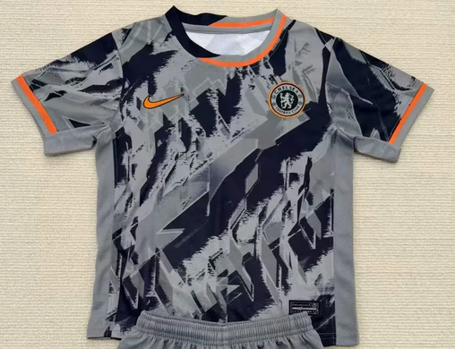 Fans Version 2025-2026 Chelsea Grey/Black Concept Version Soccer Jersey Football Shirt