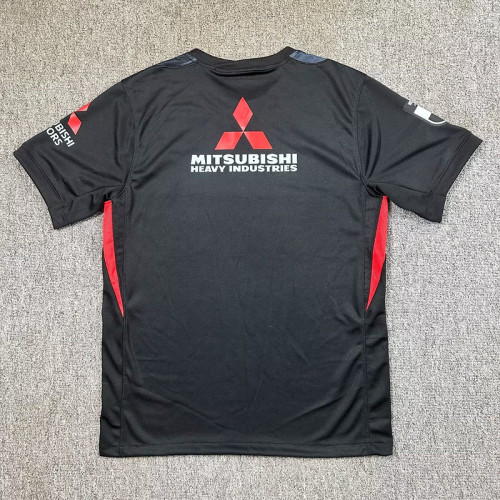 Fans Version 2025-2026 Urawa Red Diamonds Third Away Black Soccer Jersey
