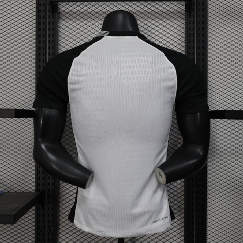 without Sponor Logo Player Version 2025-2026 Corinthians Home Soccer Jersey Camisetas de Futbol