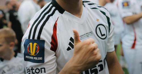 with Front Lettering+Puchar Polski Patch Fans Version 2024-2025 Legia Warsaw Home Soccer Jersey Legia Warszawa Football Shirt