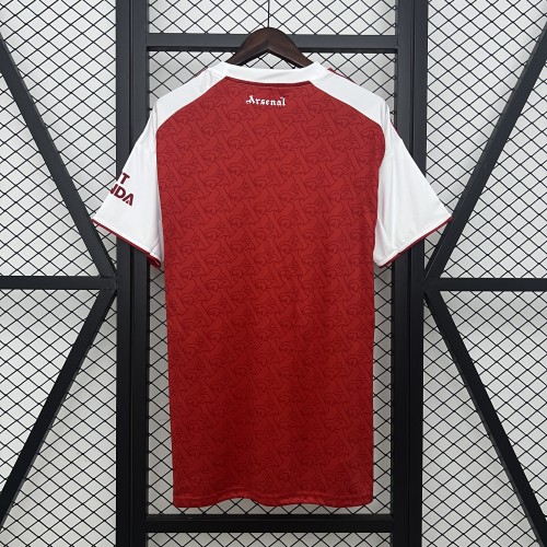 Fan Version Arsenal 2025-2026 Home Soccer Jersey Football Shirt
