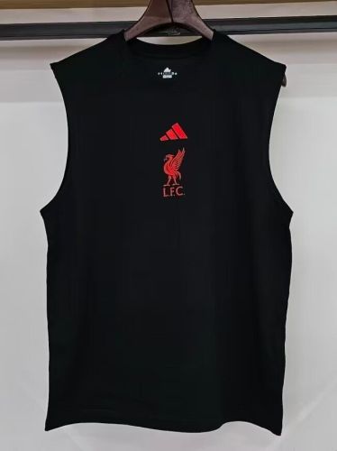 Fan Version 2025-2026 Liverpool Cotton Soccer Training Vest