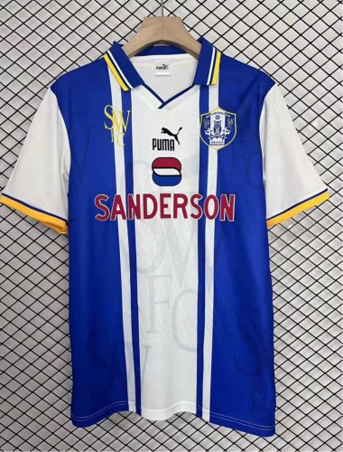 Retro Jersey 1997 Sheffield Wednesday Home Soccer Jersey Football Shirt