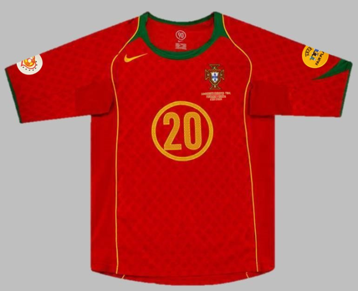 2006 Lettering US$ 35.00 - with Front Lettering+Euro 2006 Patch Retro Jersey 2006 ...