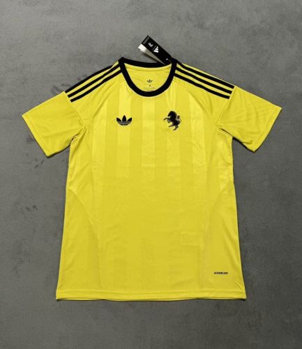 Maillot Juve Shirt Fans Version 2025-2026 Juventus Yellow Goalkeeper Soccer Jersey Football Shirt