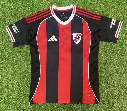 without Sponor Logo Fans Version 2025-2026 River Plate Away Soccer Jersey Football Shirt