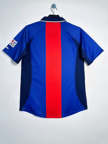Retro Jersey 2000-2001 PSG Home Soccer Jersey Vintage Paris Football Maillot
