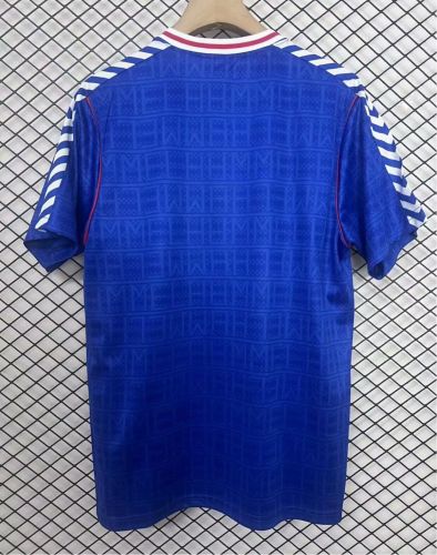 Retro Jersey 1991 Sunderland Away Blue Soccer Jersey Vintage Football Shirt