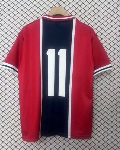 Retro Jersey 1975 PSG Away Soccer Jersey Vintage Paris Football Maillot