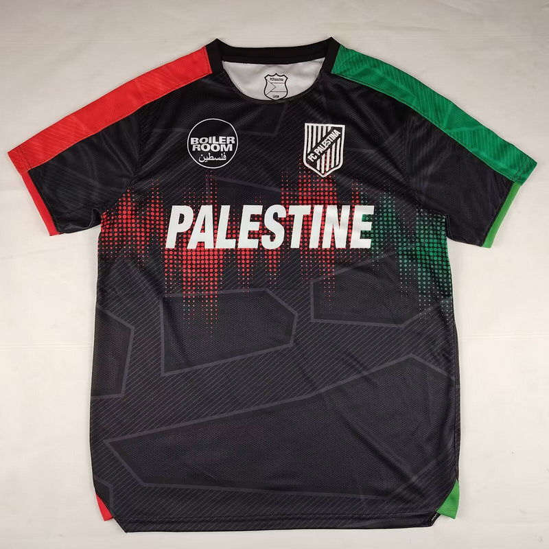 Palestine Green Hooped Jersey FC Palestina