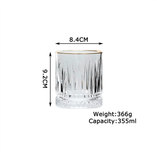 custom personalised the best classic old fashioned clear whisky cocktail glass cup