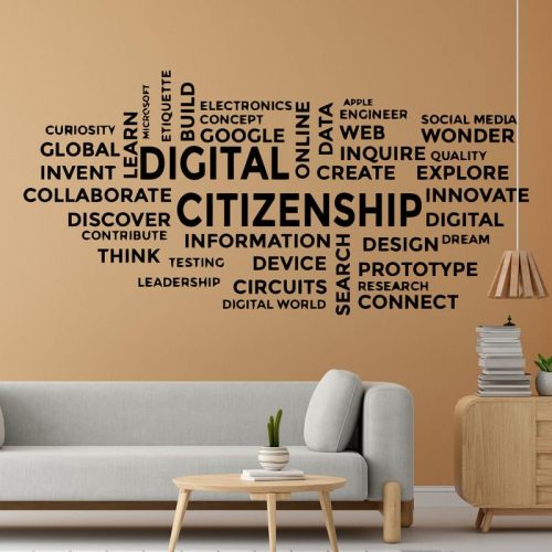 17x35 inches Office Vinyl Decals Stickers for Walls Room Decor Custom Motivational Inspirational Teamwork Team Building Spirit Corporate Business Creative Quotes YAOF733