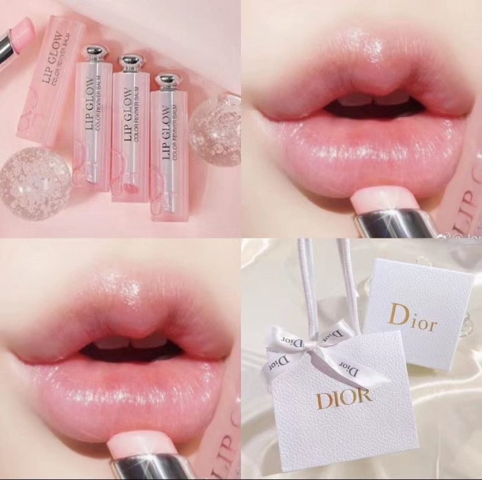 Dior 魅惑潤唇膏口紅禮盒 小紅書爆款口紅012 乾枯玫瑰 001 004 020 025 附提袋 3.2g 變色口紅