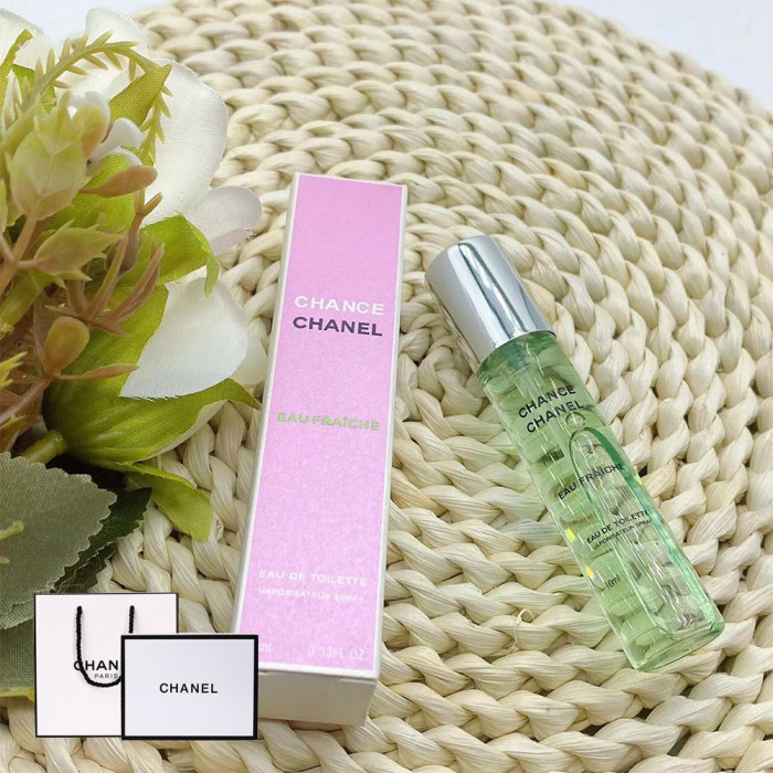 Chanel 【禮盒裝】邂逅系列香水 原裝試管10ml*3 粉邂逅 綠邂逅 黃邂逅 淡香水 小香水 噴瓶香水小樣 試香