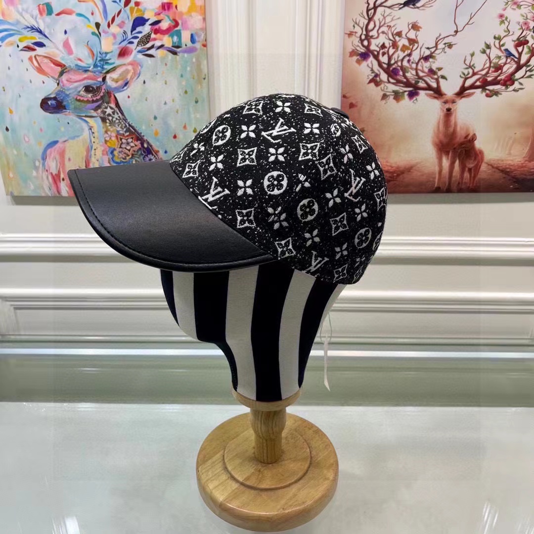 【極美品❗️】Louis Vuitton キャップ エンドレス ブラック LOUIS VUITTON (ルイヴィトン) 22SS ウォーターフロントミュール