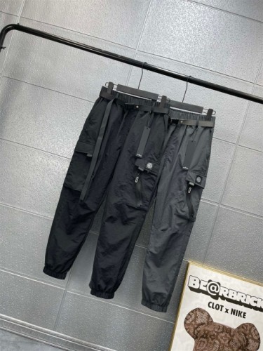 Stone Isl*and Waterproof Nylon Pants Black Gray