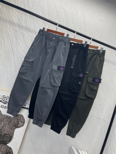 Stone Isla*d Purple Patch Pocket Cargos Pants Grey Black Army Green