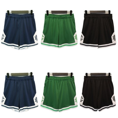Eric Emanuel Mesh Shorts (Black/Navy Blue/Green)