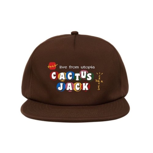 Free shipping Travis Scott×Sesame McDonald's Cactus Jack cap