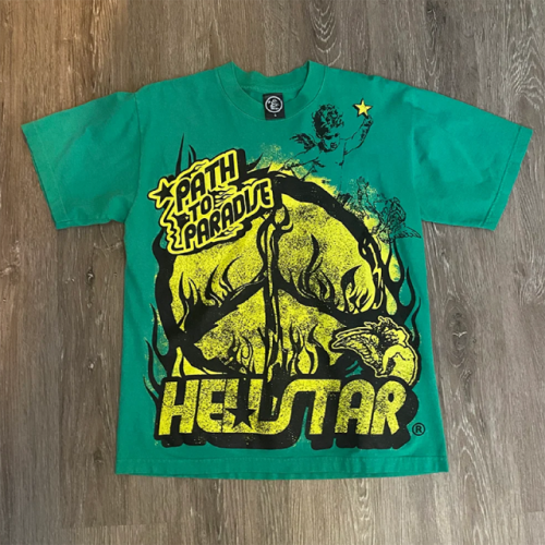 Hellstar Path to Paradise T-Shirt Green