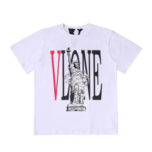 Free Shipping Vlone Statue of Liberty T-Shirt White Black