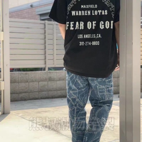 Fear of God FOG Warren Lotas T-Shirt Black