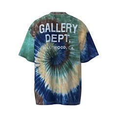 Gallery Dept Tie Dye T-Shirts Green