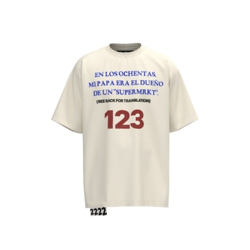 RRR123 x MRKT Pop Up Knight T-Shirt (Beige/Brown)