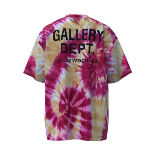Gallery Dept Tie Dye T-Shirts Pink