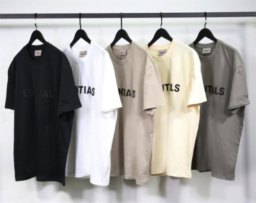 Free shipping FOG essentials basic tees 5 colors