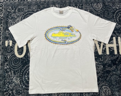 Corteiz UKDrill Dragon T-Shirt White