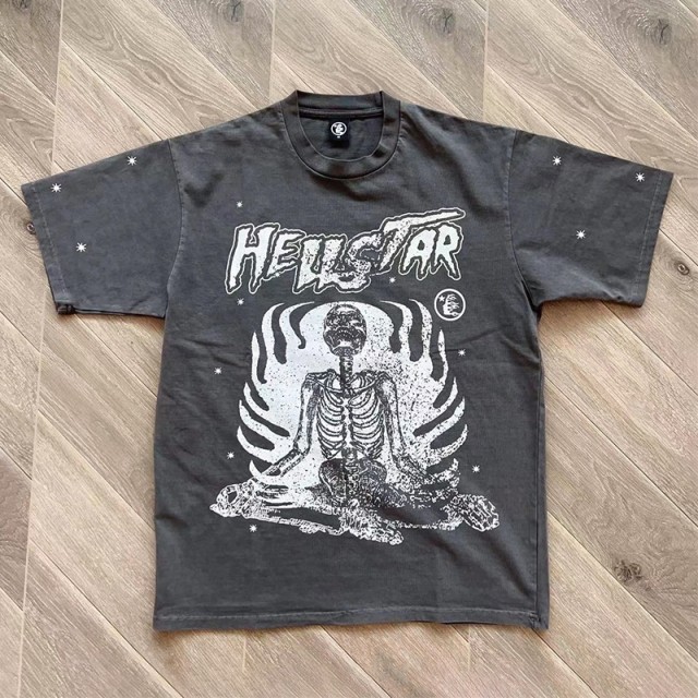 Hellstar Studios Inner Peace Tee T-Shirt Grey