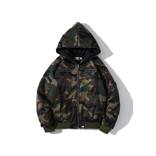 B@PE  x Undefeated Camo Down Jacket 2 Colors