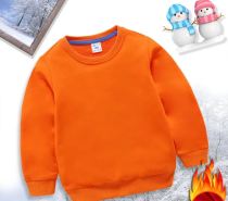 Children's casual long sleeved sweater Red #DY01