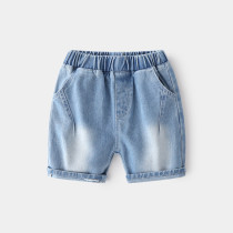 Boys' denim Grey shorts #PT009