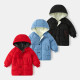 Kids cotton jacket thickening #04
